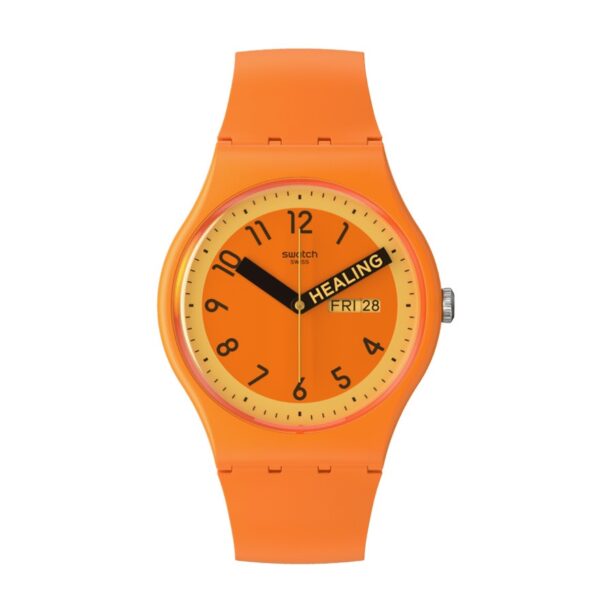 Оригинален Дамски Часовник Swatch Proudly Orange SO29O700