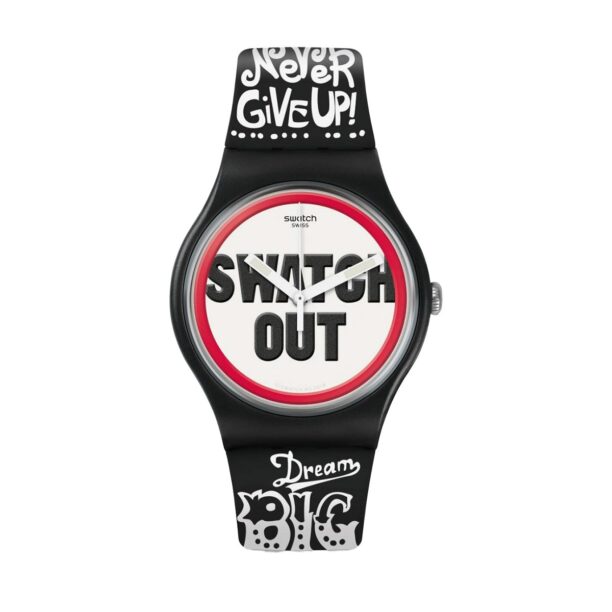 Оригинален Дамски Часовник Swatch Swatch Out SUOB160