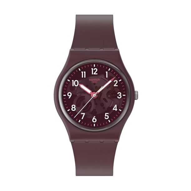 Оригинален Дамски Часовник Swatch Thru The Crown Glass SO28R115