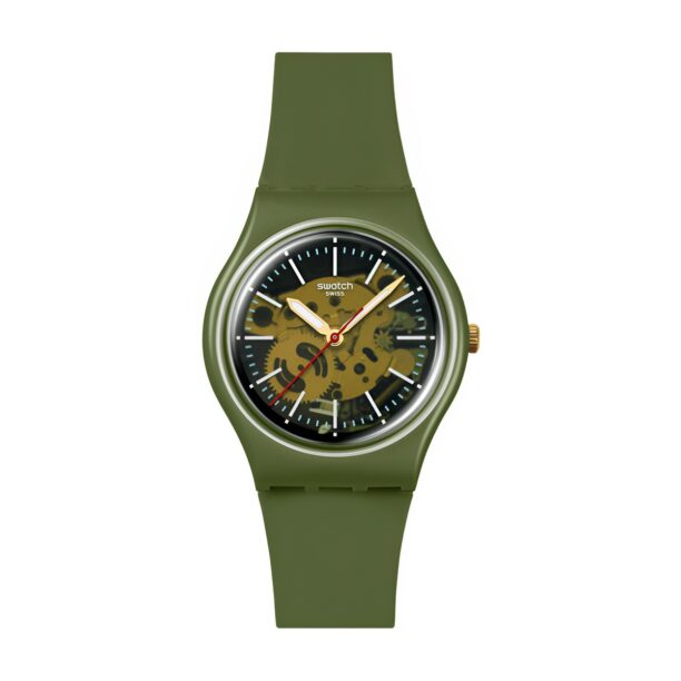 Оригинален Дамски Часовник Swatch Thru The Greenery SO28G110