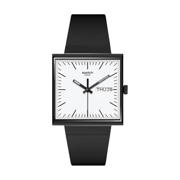 Оригинален Дамски Часовник Swatch What If Black SO34B700