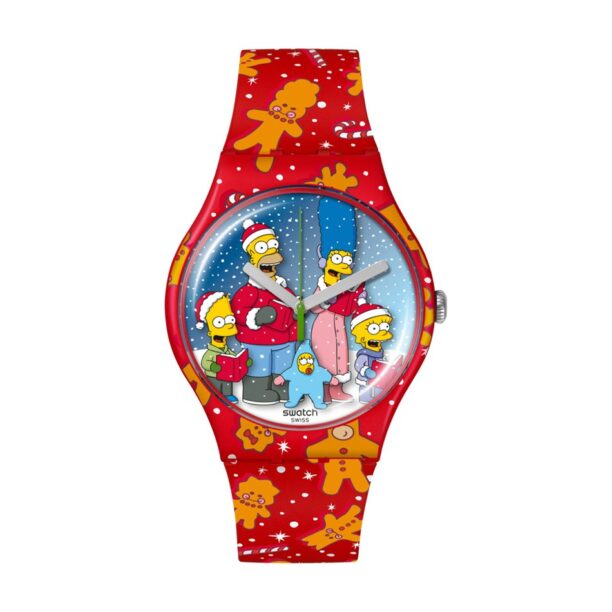 Оригинален Дамски Часовник Swatch Wondrous Winter Wonderland SUOZ361