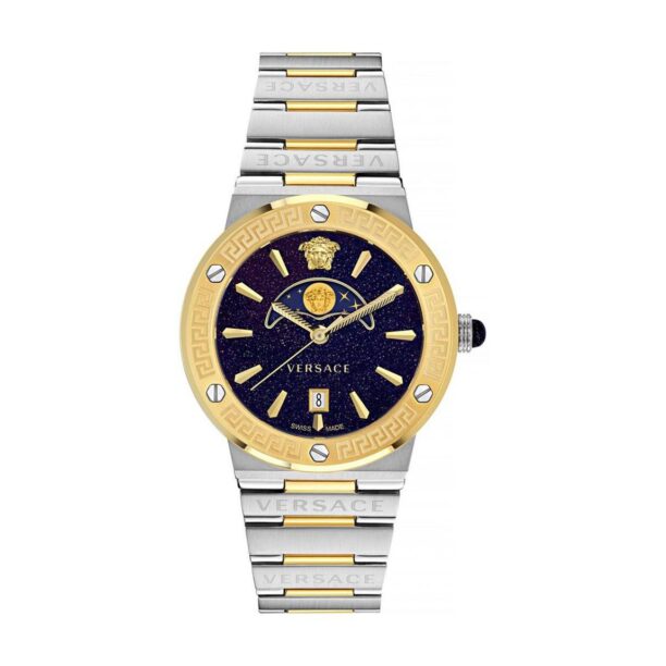 Оригинален Дамски Часовник Versace Greca Logo MoonPhase VE7G00223