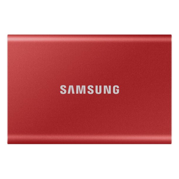 Памет SSD 500GB Samsung T7 Red (MU-PC500R)