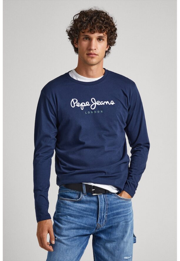 Памучна блуза с лого Pepe Jeans London