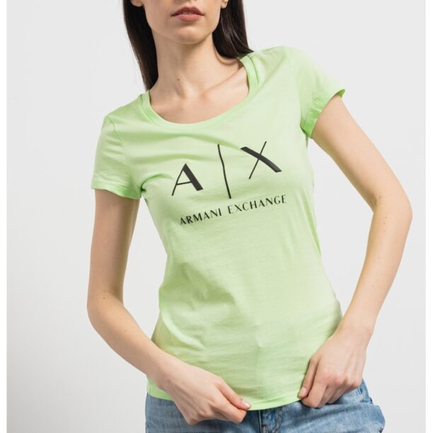 Памучна слим тениска ARMANI EXCHANGE