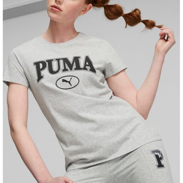 Памучна тениска Squad с лого Puma