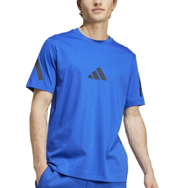 Памучна тениска Z.N.E с лого adidas Sportswear