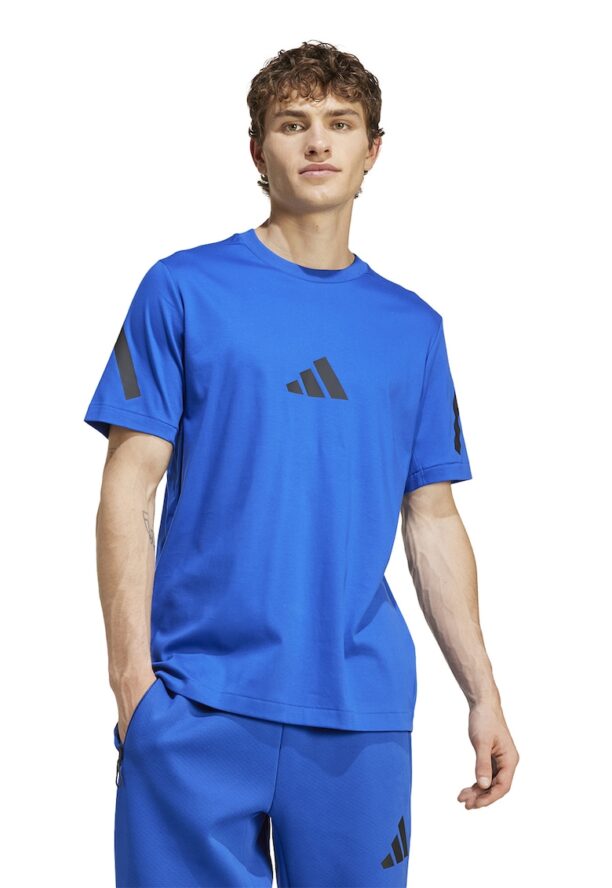 Памучна тениска Z.N.E с лого adidas Sportswear