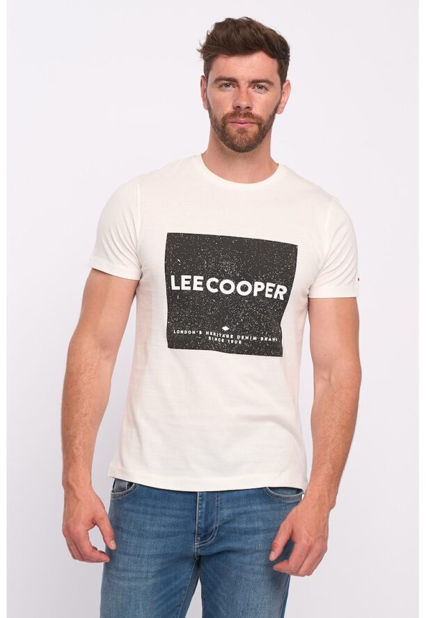 Памучна тениска с лого Lee Cooper