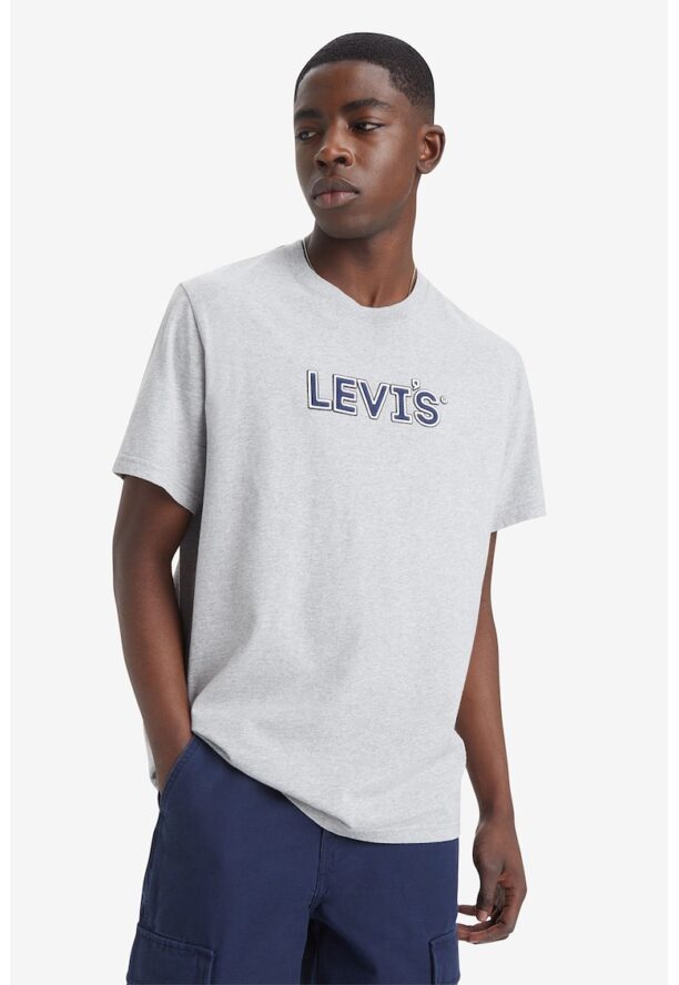 Памучна тениска с лого Levis