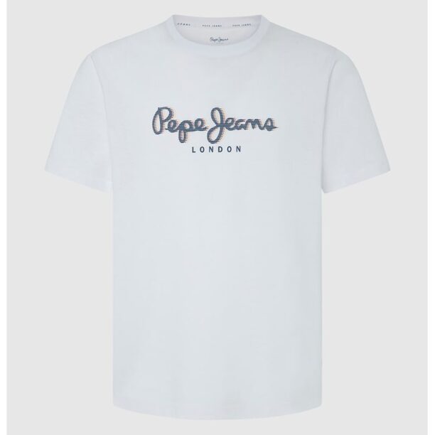 Памучна тениска с лого Pepe Jeans London