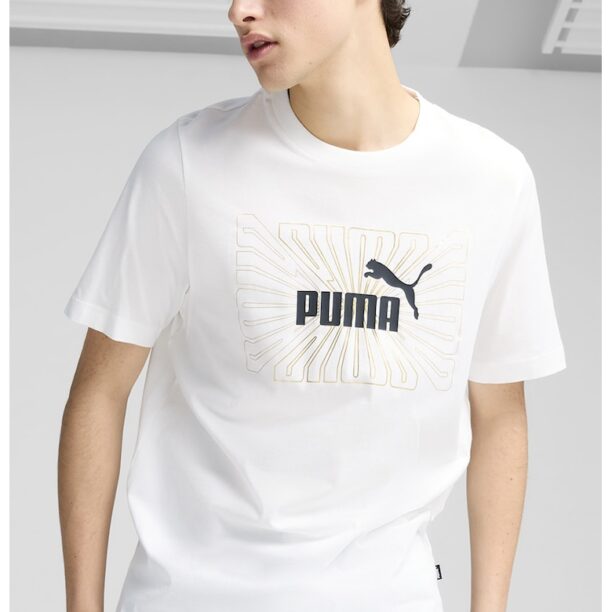 Памучна тениска с лого Puma