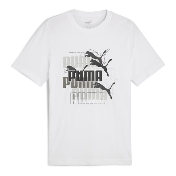 Памучна тениска с лого Puma