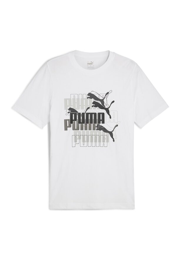 Памучна тениска с лого Puma