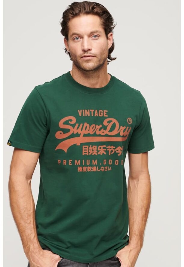 Памучна тениска с лого SUPERDRY