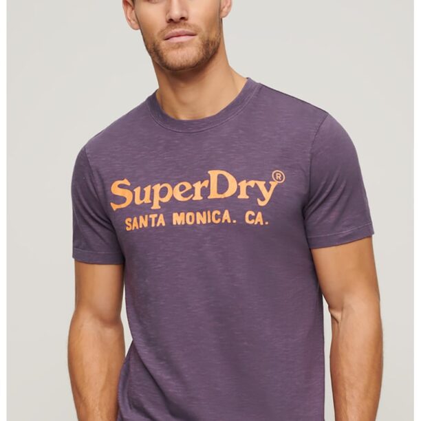 Памучна тениска с лого SUPERDRY