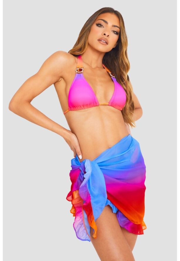 Парео Tropicana 4779 Sarong с преливащи се цветове Moda Minx