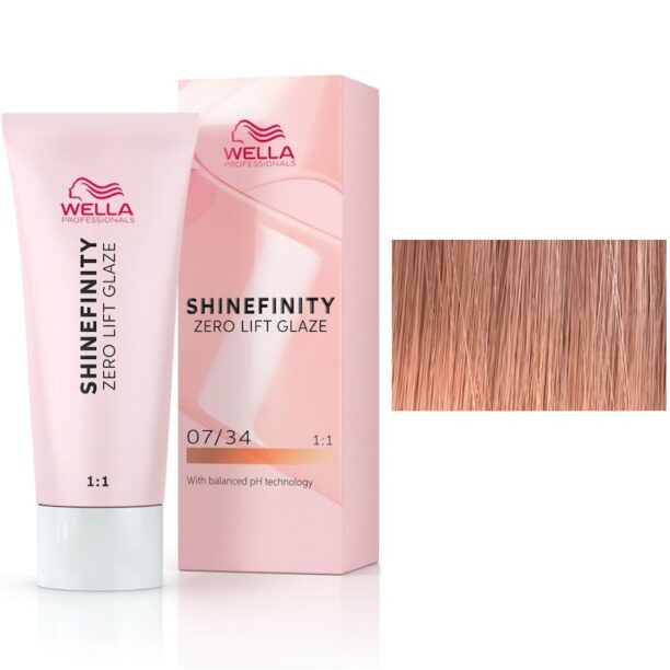 Полуперманентна боя за коса  Shinefinity Zero Lift Glaze - 60 мл Wella Professionals