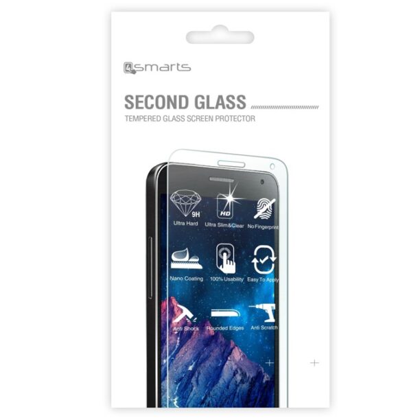 Протектор от закалено стъкло /Tempered Glass/ 4Smarts за Microsoft Lumia 550 цена