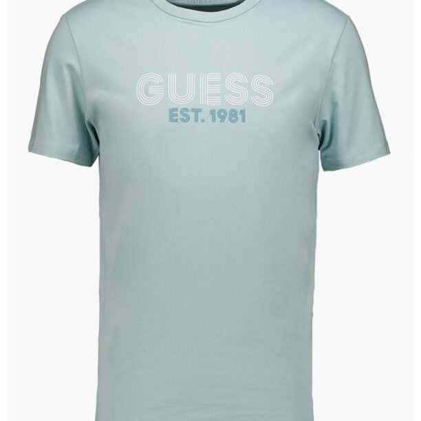 Слим тениска с лого GUESS