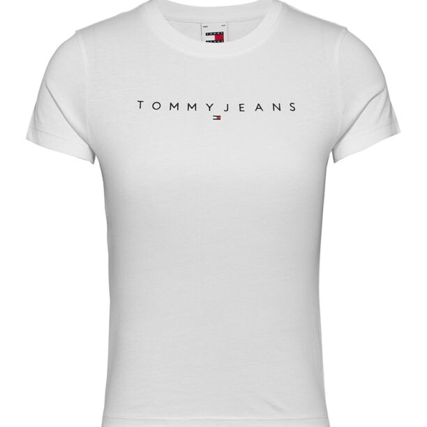 Слим тениска с лого Tommy Jeans