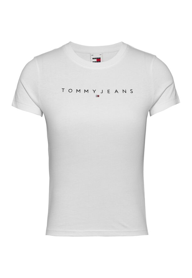 Слим тениска с лого Tommy Jeans