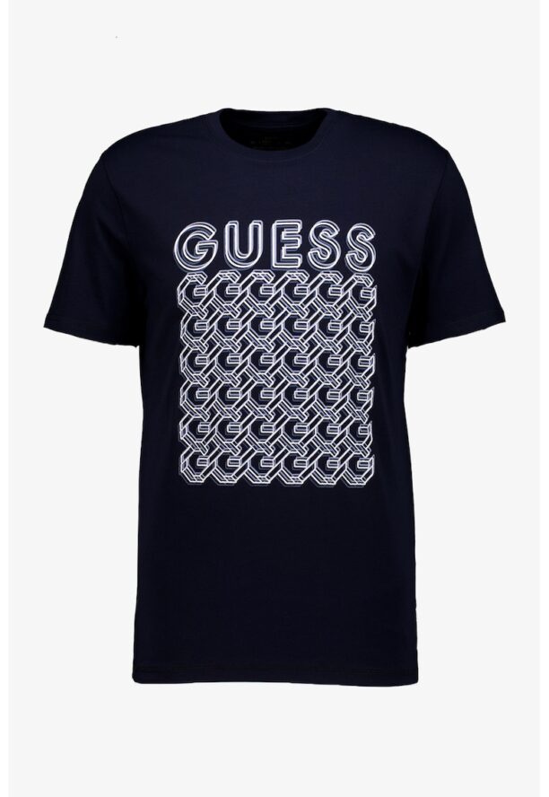 Слим тениска с органичен памук GUESS