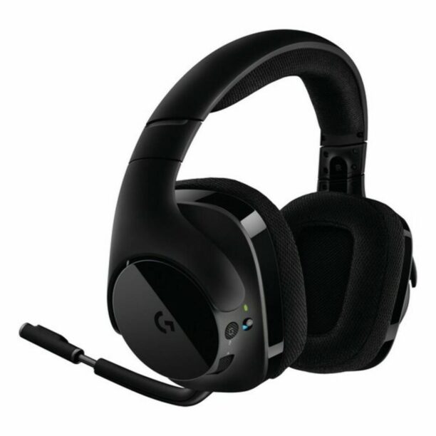 Слушалки с микрофон Logitech G533 Черен