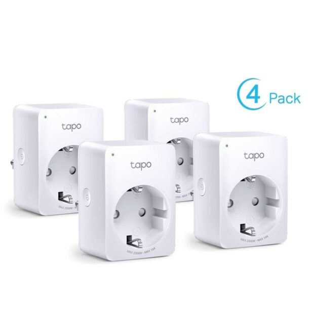 Смарт контакт TP-Link Tapo P100 4-pack