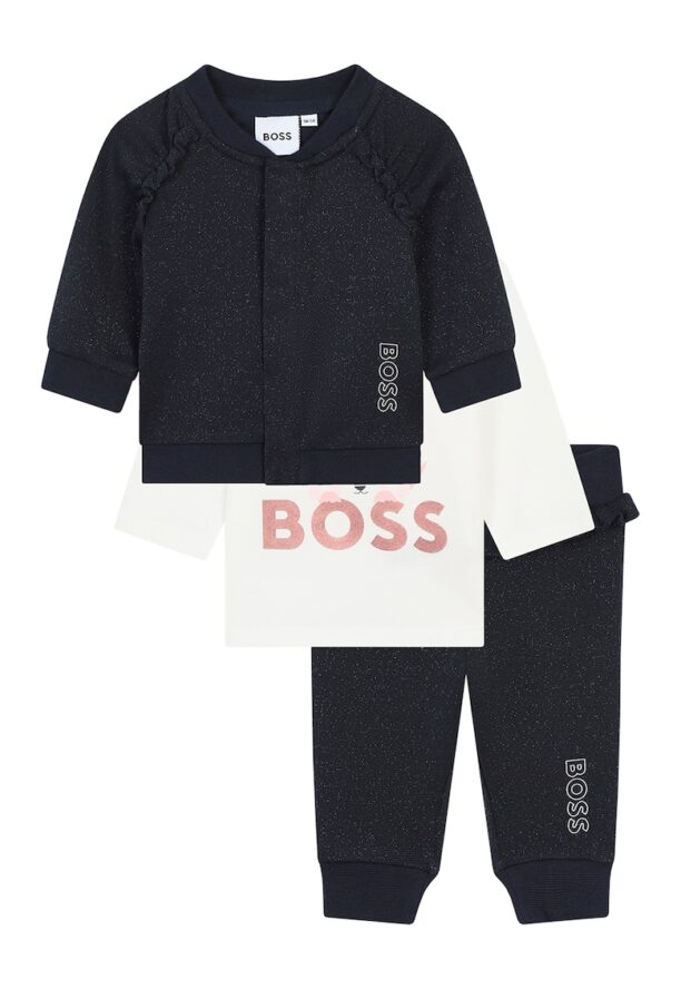 Спортен екип с принт BOSS Kidswear