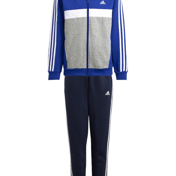 Спортен екип с цип и цветен блок adidas Sportswear