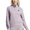 Суитшърт Iconic с цепка с капси adidas Sportswear