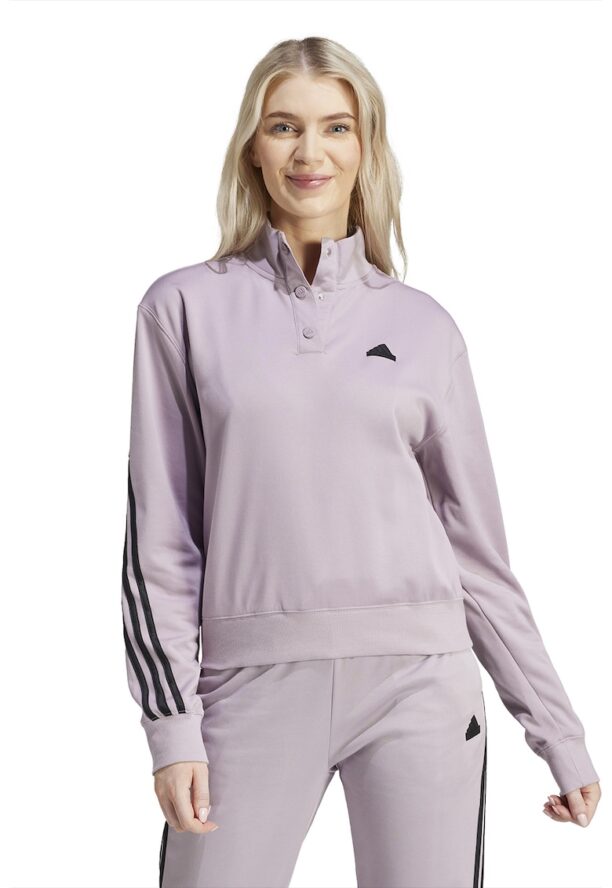 Суитшърт Iconic с цепка с капси adidas Sportswear