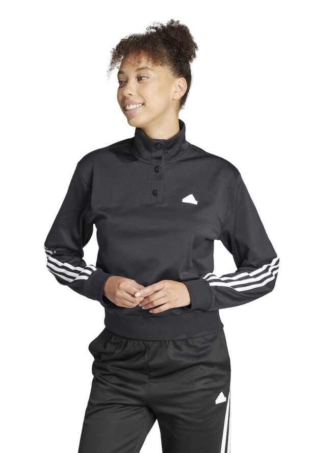 Суитшърт Iconic с цепка с капси adidas Sportswear