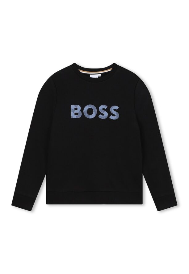 Суитшърт с овално деколте BOSS Kidswear