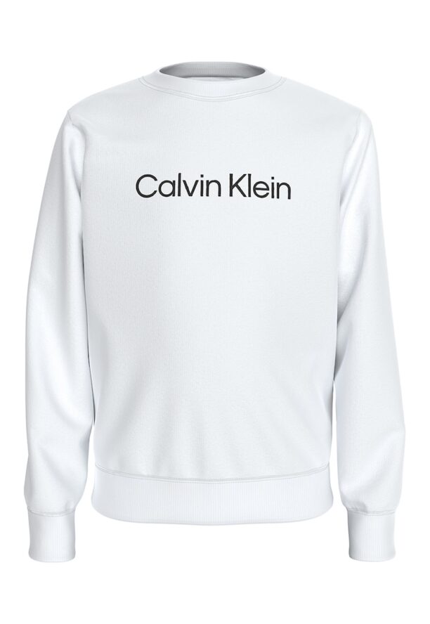 Суитшърт с овално деколте и лого CALVIN KLEIN