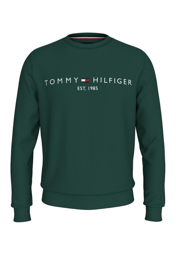 Суитшърт с органичен памук и лого Tommy Hilfiger