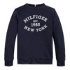 Суитшърт с органичен памук с лого Tommy Hilfiger