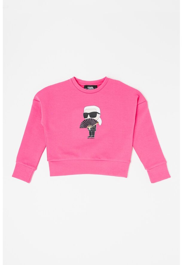 Суитшърт с принт KARL LAGERFELD KIDS