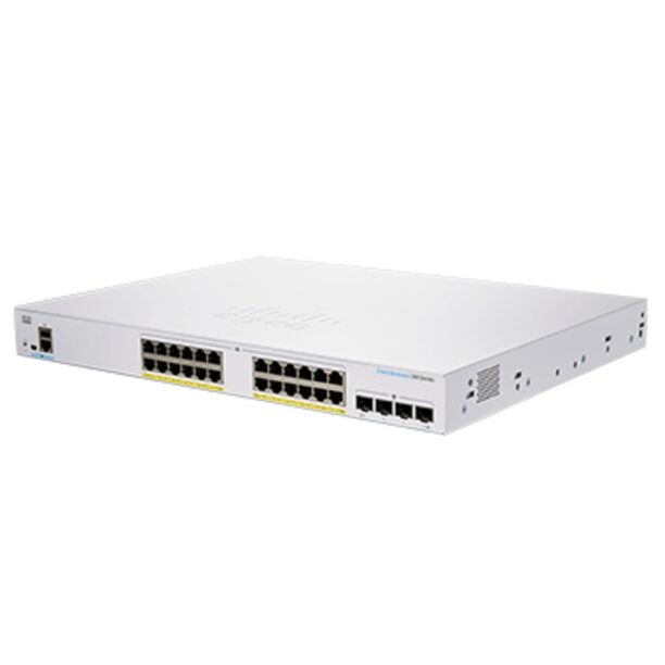 Суич Cisco CBS350-24P-4X-EU