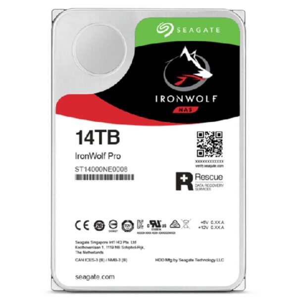 Твърд диск Seagate IronWolf  Pro ST14000NT001 3