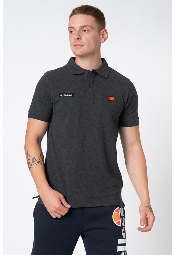 Тениска Montura с яка и апликации ELLESSE