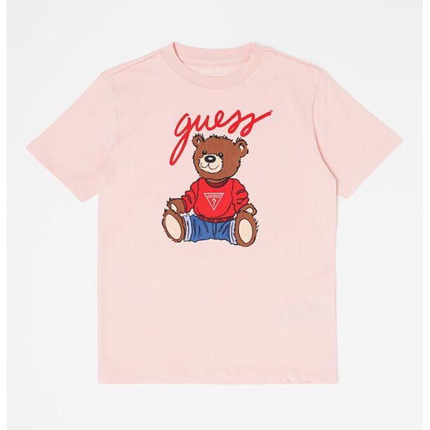 Тениска с графика GUESS