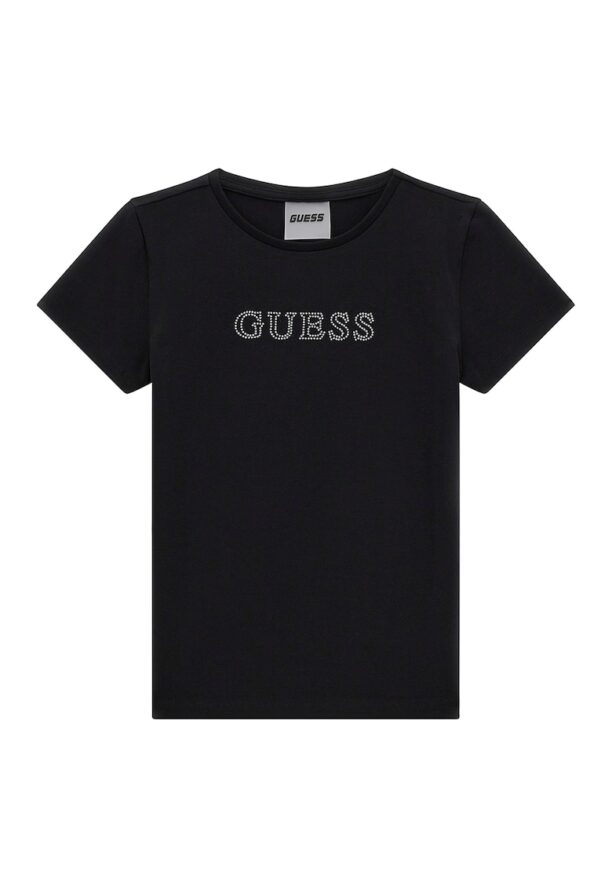 Тениска с декоративни камъни GUESS