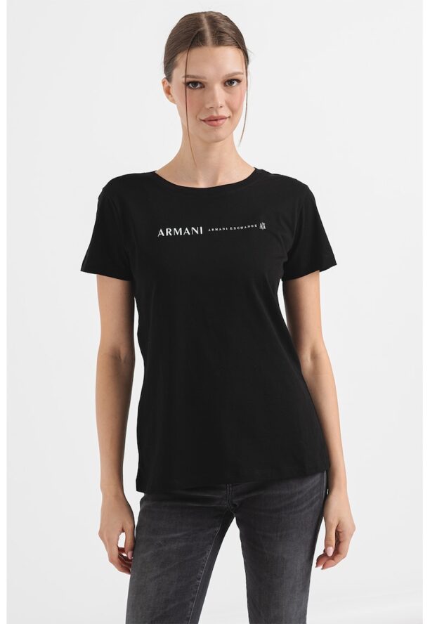 Тениска с лого ARMANI EXCHANGE