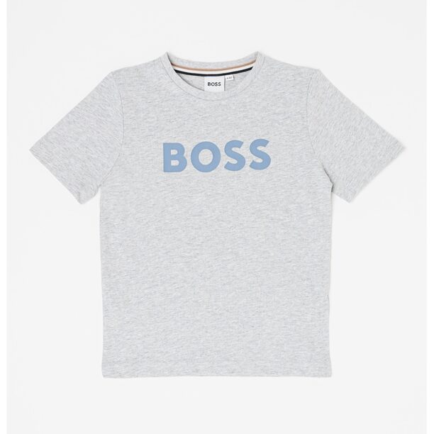 Тениска с лого BOSS Kidswear