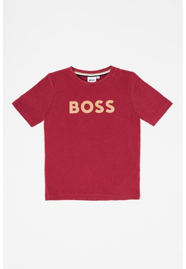 Тениска с лого BOSS Kidswear