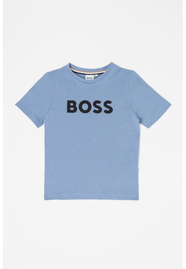 Тениска с лого BOSS Kidswear