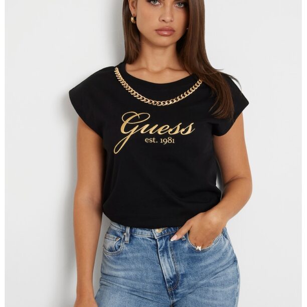 Тениска с лого GUESS